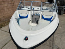 Load image into Gallery viewer, 2007 Bayliner F-17 bowrider with wakeboard tower(SOLD)