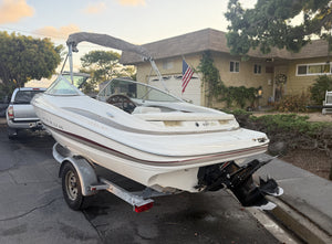 2002 Maxum 1900 SR open bow boat 4.3 V6