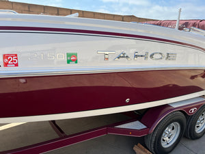 2016 Tahoe 2150 Deck Boat