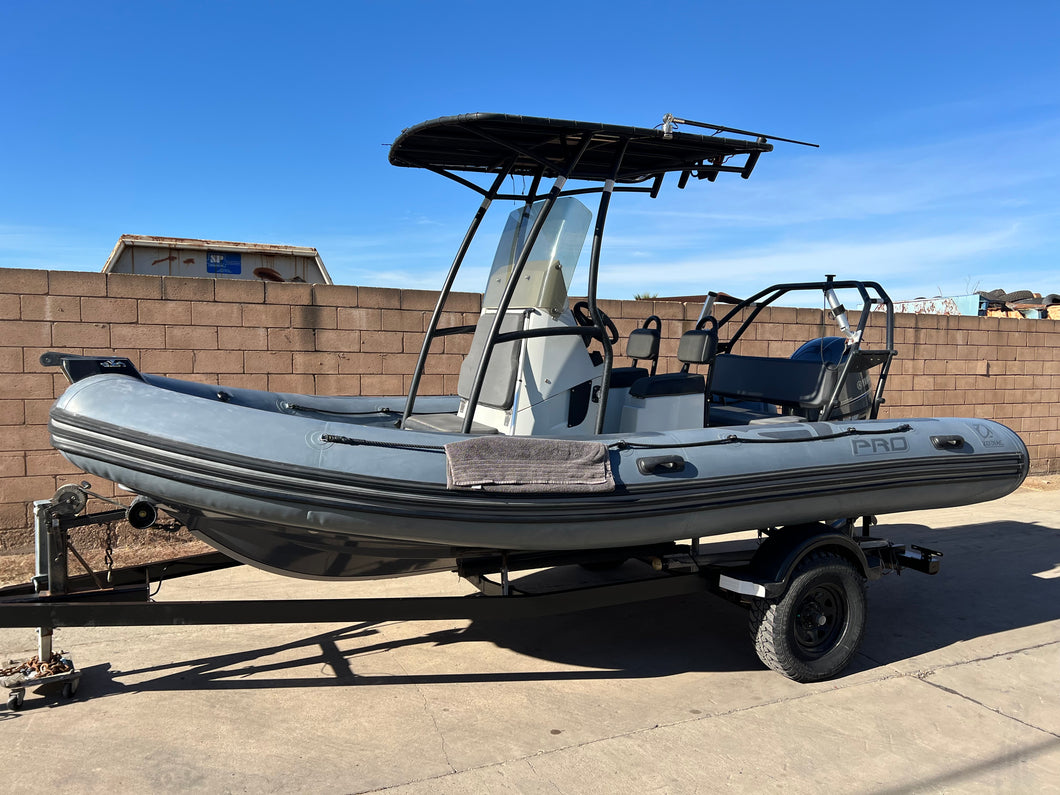 2020 Zodiac Pro 5.5 RIB 18' Inflatable with 115 Yamaha