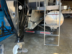 2022 Barletta Cabrio 24UC Tritoon/Pontoon with 225 Mercury ONLY 16 hours on it!