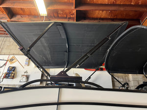 2022 Barletta Cabrio 24UC Tritoon/Pontoon with 225 Mercury ONLY 16 hours on it!