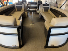 Load image into Gallery viewer, 2022 Barletta Cabrio 24UC Tritoon/Pontoon with 225 Mercury ONLY 16 hours on it!