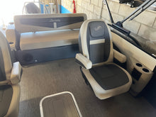 Load image into Gallery viewer, 2022 Barletta Cabrio 24UC Tritoon/Pontoon with 225 Mercury ONLY 16 hours on it!