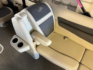 2022 Barletta Cabrio 24UC Tritoon/Pontoon with 225 Mercury ONLY 16 hours on it!