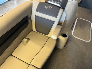2022 Barletta Cabrio 24UC Tritoon/Pontoon with 225 Mercury ONLY 16 hours on it!