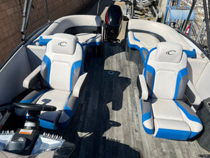 2020 Crest Caribbean RS 250 Pontoon Tri toon 25'