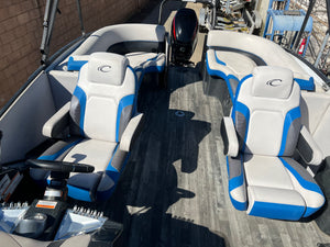 2020 Crest Caribbean RS 250 Pontoon Tri toon 25'